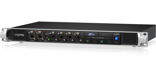Monitor System Hub with 4 PoE Ports for Personal Mixers or Compatible Stage Boxes