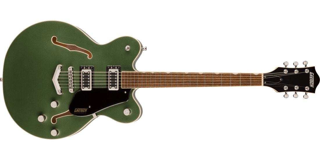 G5622 Electromatic Center Block Double-Cut with V-Stoptail - Olive Metallic