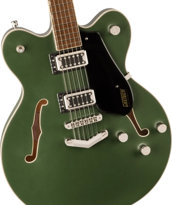 G5622 Electromatic Center Block Double-Cut with V-Stoptail - Olive Metallic