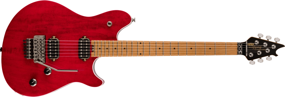 Wolfgang WG Standard QM, Baked Maple Fingerboard - Wine Red