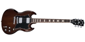 Gibson - SG Standard Electric Guitar with Gigbag - Dark Walnut