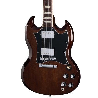 SG Standard Electric Guitar with Gigbag - Dark Walnut