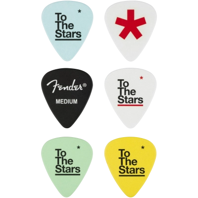 Fender - Tom Delonge 351 Celluloid Picks (6)