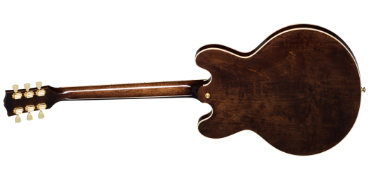 ES-345 with Gold Hardware Electric Guitar with Case - Dark Walnut