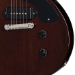 Les Paul Junior Double Cutaway Electric Guitar with Case - Dark Walnut