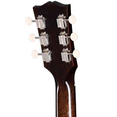 Les Paul Junior Double Cutaway Electric Guitar with Case - Dark Walnut