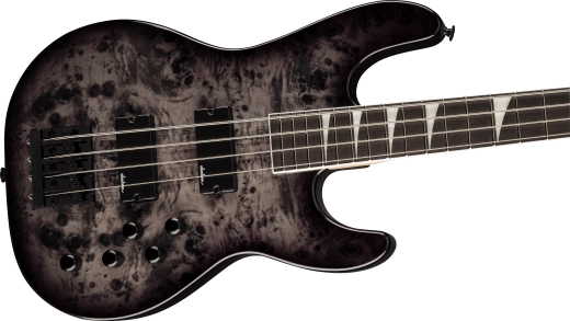 JS Series Concert Bass CB JS3P with Amaranth Fingerboard - Transparent Black