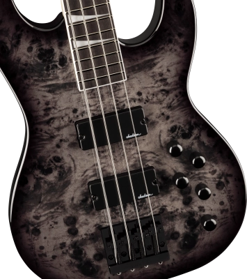 JS Series Concert Bass CB JS3P with Amaranth Fingerboard - Transparent Black