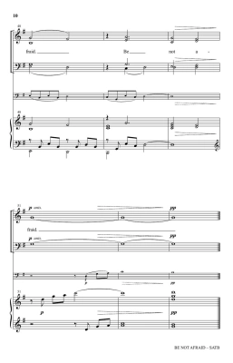 Be Not Afraid - Purifoy - SATB