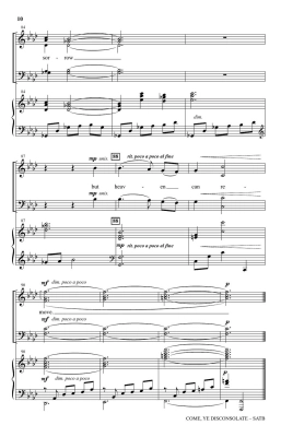 Come, Ye Disconsolate - English/Purifoy - SATB