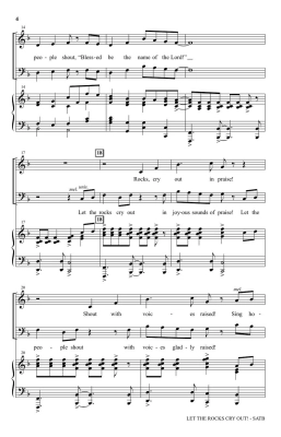 Let the Rocks Cry Out! - Larson - SATB