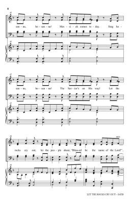 Let the Rocks Cry Out! - Larson - SATB