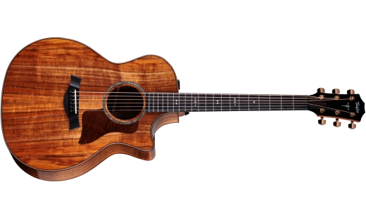 Taylor Guitars - 724ce Grand Auditorium Select Koa Acoustic/Electric Guitar with Case