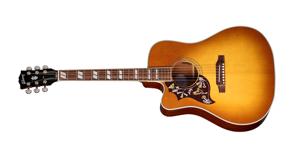 Hummingbird Standard EC Acoustic/Electric Guitar with Hardshell Case - Heritage Cherry Sunburst (Left Handed)