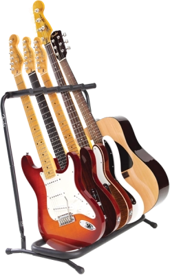 Multi-Stand 5 Folding Guitar Stand (5-Space)