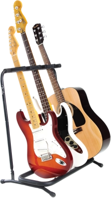 Multi-Stand 3 Folding Guitar Stand (3-Space)