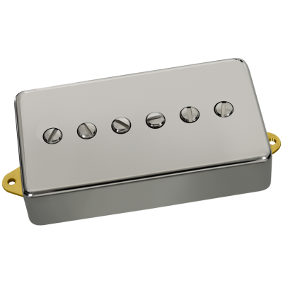 DiMarzio - Fantom P90 Pickup with Full-Size Humbucker Cover - Nickel