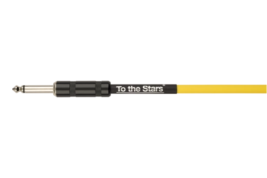 18.6\' Tom DeLonge To The Stars Instrument Cable, Straight/Straight - Graffiti Yellow