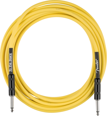 10\' Tom DeLonge To The Stars Instrument Cable, Straight/Straight - Graffiti Yellow