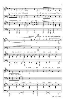 New Star - Ward/Paul - SATB