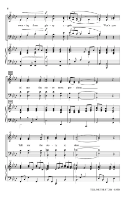 Tell Me the Story - Pethel - SATB