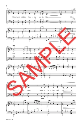 Come to Jesus (Rest in Him) - Kauflin/Merker/Larson - SATB