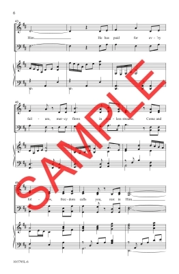 Come to Jesus (Rest in Him) - Kauflin/Merker/Larson - SATB