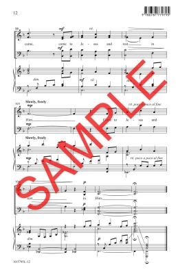 Come to Jesus (Rest in Him) - Kauflin/Merker/Larson - SATB