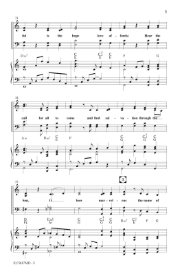 How Marvelous - Bumgardner/Duren - SATB