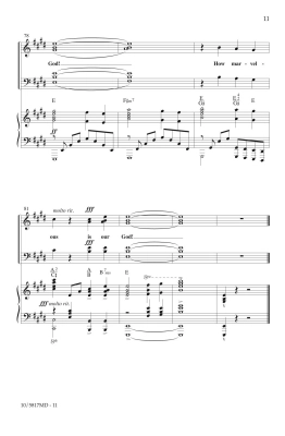 How Marvelous - Bumgardner/Duren - SATB