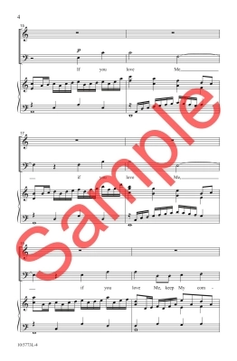 If You Love Me (Keep My Commandments) - Larson - SATB