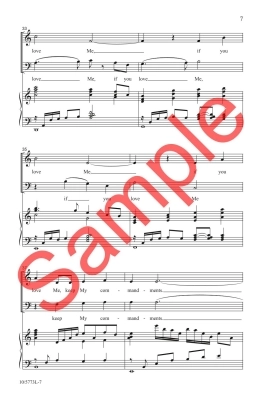 If You Love Me (Keep My Commandments) - Larson - SATB