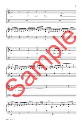 If You Love Me (Keep My Commandments) - Larson - SATB