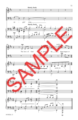 The Love of God - Lehman/Larson - SATB