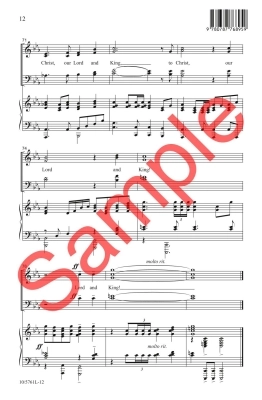 A Song of Zion - McDonald - SATB