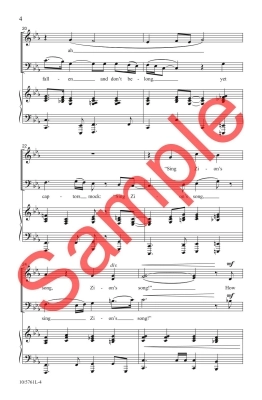 A Song of Zion - McDonald - SATB