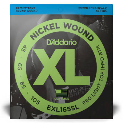 EXL165SL - Nickel Round Wound SUPER LONG SCALE 45-105