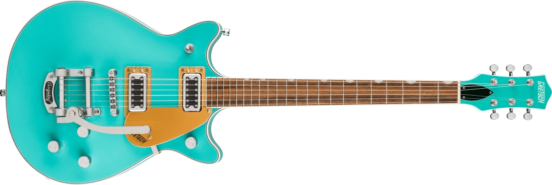 G5232T Electromatic Double Jet FT with Bigsby, Laurel Fingerboard - Caicos Green