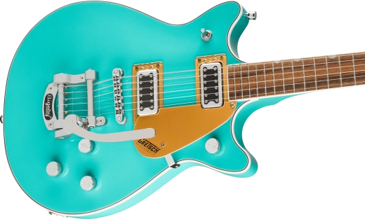 G5232T Electromatic Double Jet FT with Bigsby, Laurel Fingerboard - Caicos Green