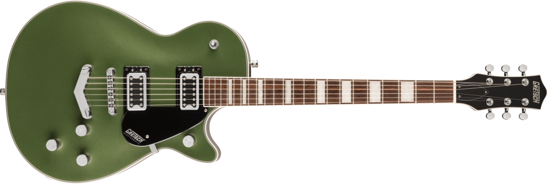 G5220 Electromatic Jet BT Single-Cut with V-Stoptail, Laurel Fingerboard - Olive Metallic