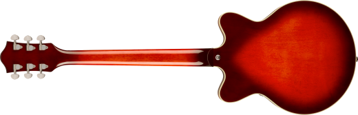G2655 Streamliner Center Block Jr. Double-Cut with V-Stoptail, Laurel Fingerboard - Claret Burst