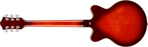 G2655 Streamliner Center Block Jr. Double-Cut with V-Stoptail, Laurel Fingerboard - Claret Burst