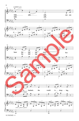 Still, Still, Still - Traditional/McDonald - SATB