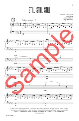 Still, Still, Still - Traditional/McDonald - SATB