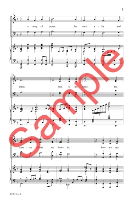 This Is My Song (A Song of Peace) - Larson - SATB