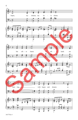 This Is My Song (A Song of Peace) - Larson - SATB