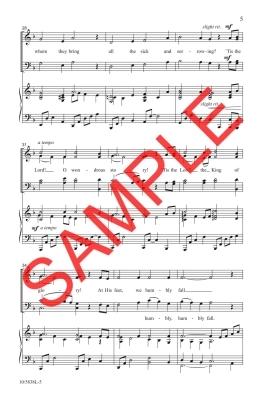 Who Is He in Yonder Stall - Hanby/Rouse - SATB