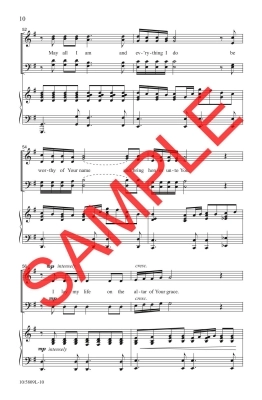 Worthy of Your Name - Choplin - SATB