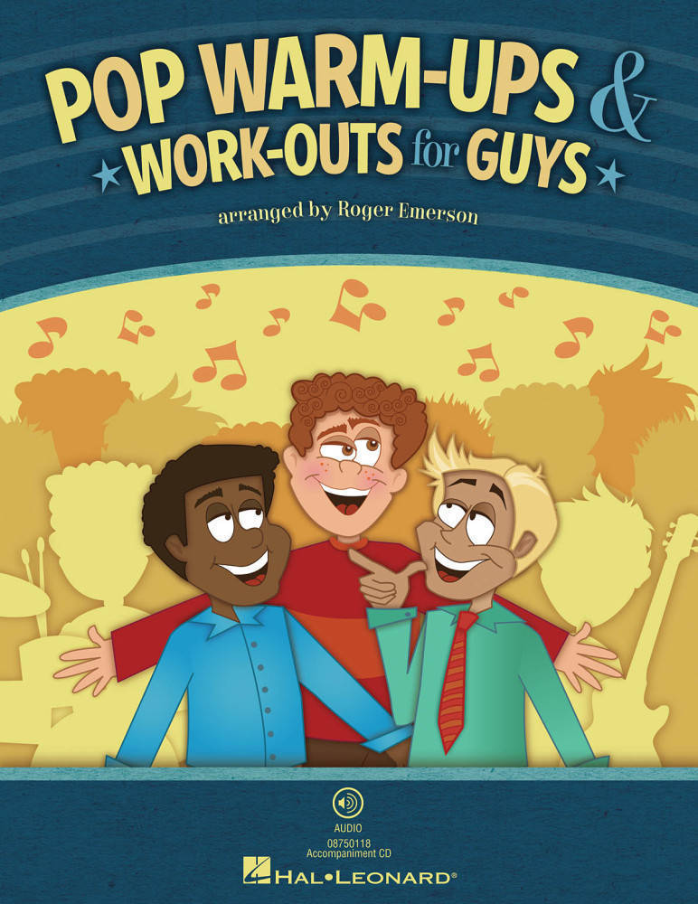 Pop Warm-Ups & Work-Outs for Guys - Emerson - Book