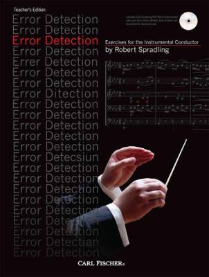 Carl Fischer - Error Detection - Teachers Edition